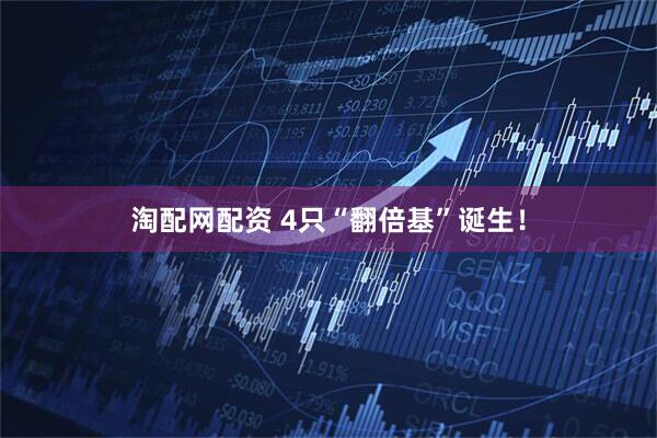 淘配网配资 4只“翻倍基”诞生!