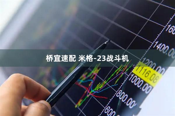 桥宜速配 米格-23战斗机