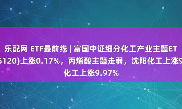乐配网 ETF最前线 | 富国中证细分化工产业主题ETF(516120)上涨0.17%，丙烯酸主题走弱，沈阳化工上涨9.97%